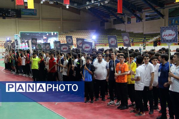 آیین افتتاحیه المپیاد ورزشی مدارس سمپاد کشور 