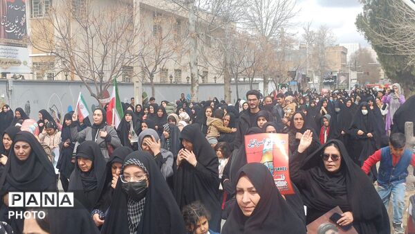 راهپیمایی پرشور کوهدشت در روز جهانی قدس 