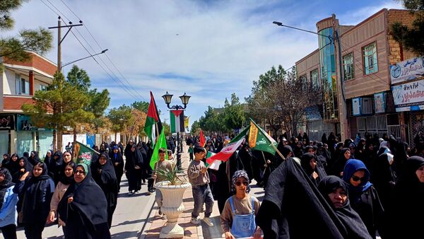 حضور گسترده مردم جاجرم در راهپیمایی روز قدس