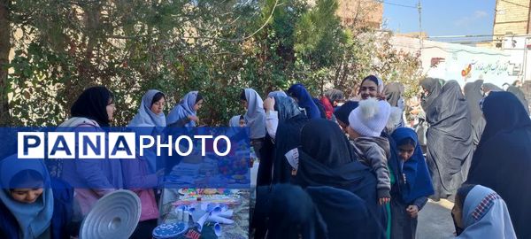  بازارچه مدرسه شهید نجفی فدافن کاشمر