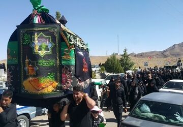 آیین عزاداری روز‌های پایانی ماه صفر در روستاهای توابع شهرستان کوهپایه‌