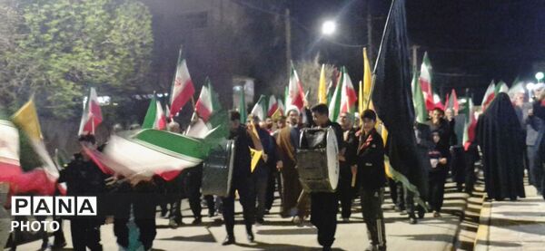 راهپیمایی گسترده در حمایت از جمهوری اسلامی ایران