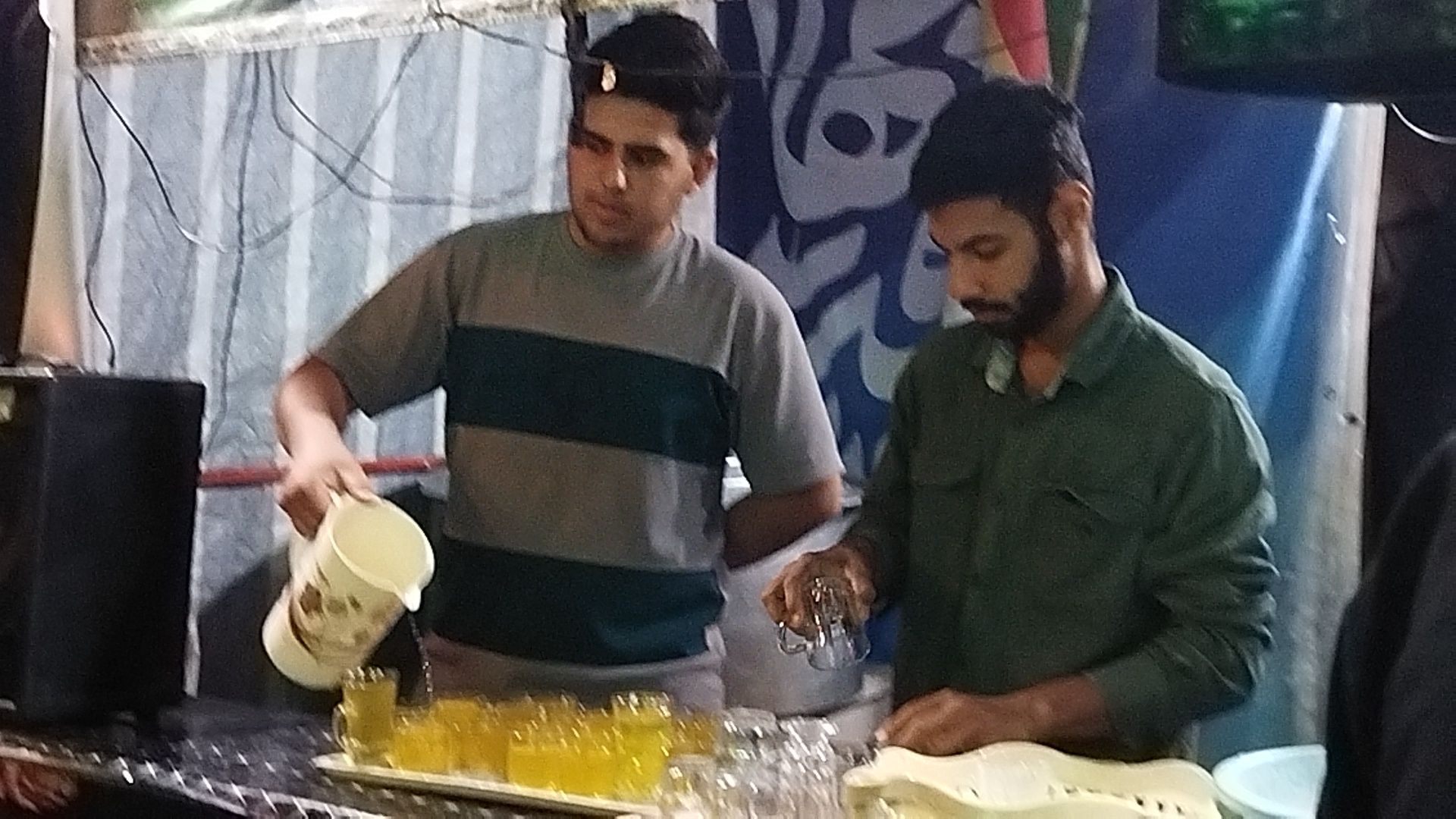گذری بر موکب عاشقان ولایت در دومین شب از ماه محرم 