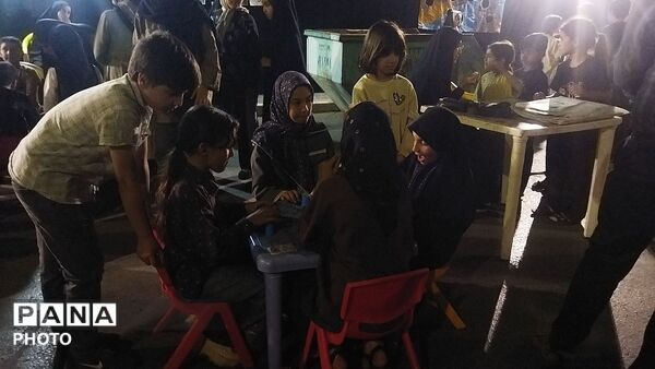 موکب بسیج دانشجویی دانشگاه فرهنگیان در صد و بیست و هفتمین شب 