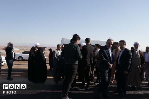 مراسم آغاز احداث برج مراقبت فرودگاه بین المللی قم