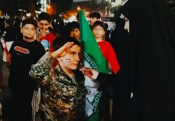 نوای همدلی و غرور ملی در شهرستان کنگاور پیچید