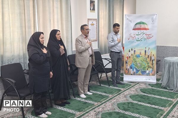 افتتاح اتاق بهداشت مدرسه نور ایمان پردیس به مناسبت  هفته سلامت