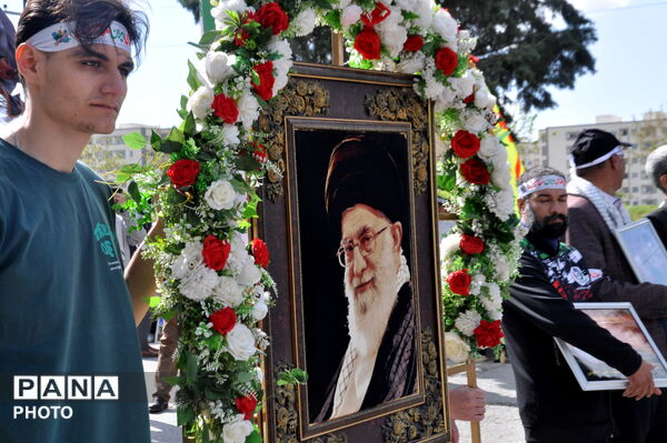 شکوه رزمایش «جانفدا برای ایران امام رضایی» در کرمانشاه