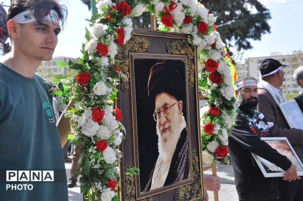 شکوه رزمایش «جانفدا برای ایران امام رضایی» در کرمانشاه