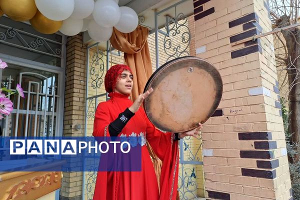 جشن تا انقلاب مهدی در دبیرستان مهندس اسدیان