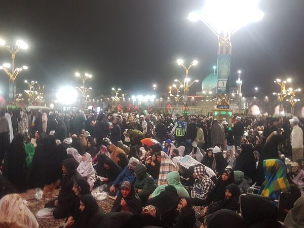 حرم مطهر رضوی میزبان  سوگواران درآخرین شب قدر
