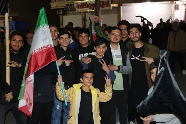 تجمع سوگواران رهبر شهید انقلاب و محکومیت حملات آمریکایی صهیونی در کهریزک