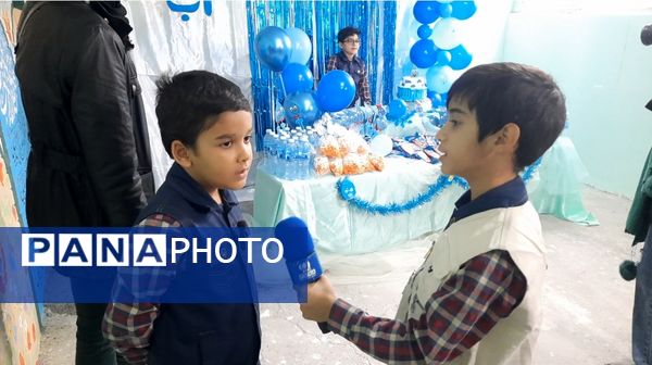 برپایی جشن آب در دبستان سرافراز ناحیه۷ مشهد 