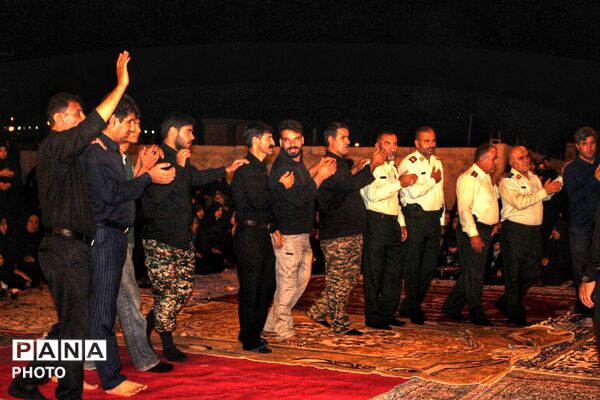 عزاداری حماسی مردم مارگون در شب جوانی کربلا