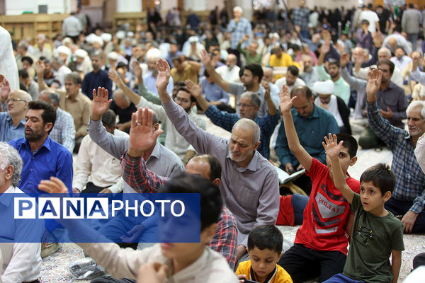 مراسم جشن میلاد پیامبر اکرم(ص) و امام جعفر صادق(ع) در حرم حضرت معصومه(س)