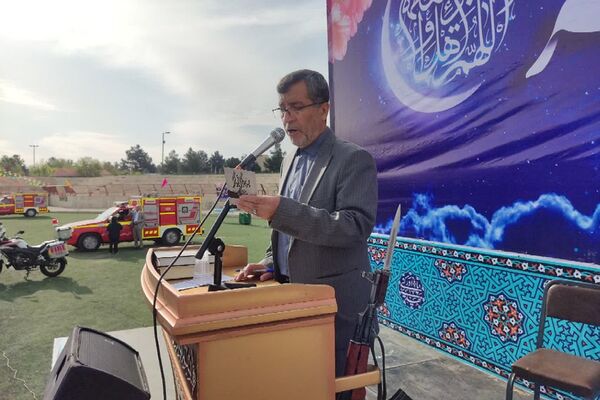 برگزاری باشکوه نماز عیدفطر در باقرشهر 