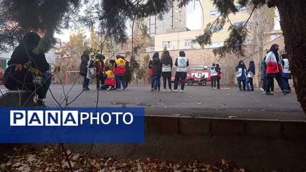 آمادگی مدارس آذربایجان‌شرقی برای برگزاری مانور زلزله 