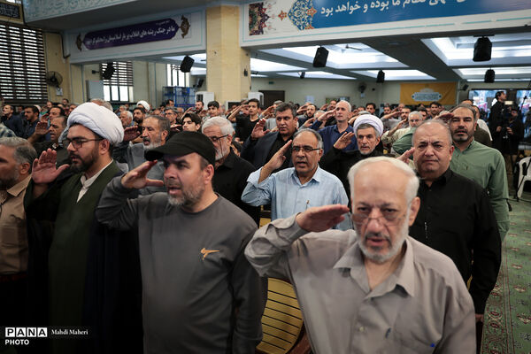  مراسم اولین گرامیداشت سالگرد شهادت شهدای جنگ تحمیلی ۱۲ روزه
