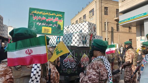 رزمایش ۱۱۰ هزار نفری راهیان قدس در تهران