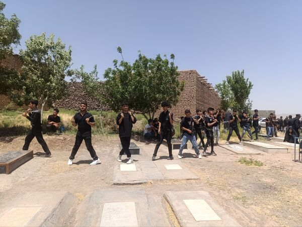 عزاداری سیدالشهدا در روستا نوری 