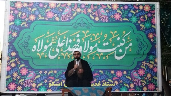 جشن وحدت و ولایت با حضور پرشور دانش‌آموزان اسکو