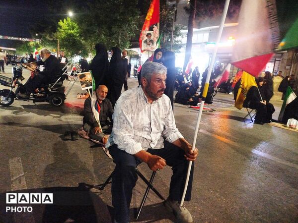 استمرار بی‌پایان در نیشابور؛ شب صد و بیست و هشتم عزای رهبر شهید_2