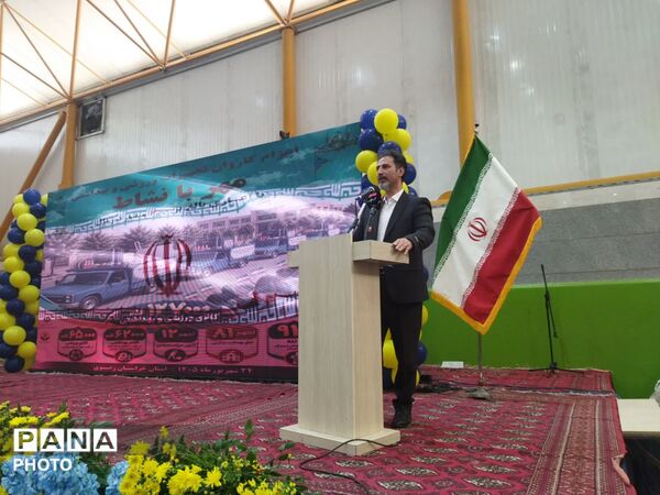 کاروان طرح «مهر با نشاط» با ارسال ۱۲۷ هزار قلم کالای ورزشی و بهداشتی بدرقه شد