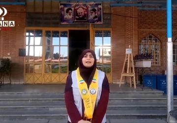 تجلیل دانش آموزان پیشتاز از نیروی انتظامی در دبیرستان شاهد دخترانه کردکوی