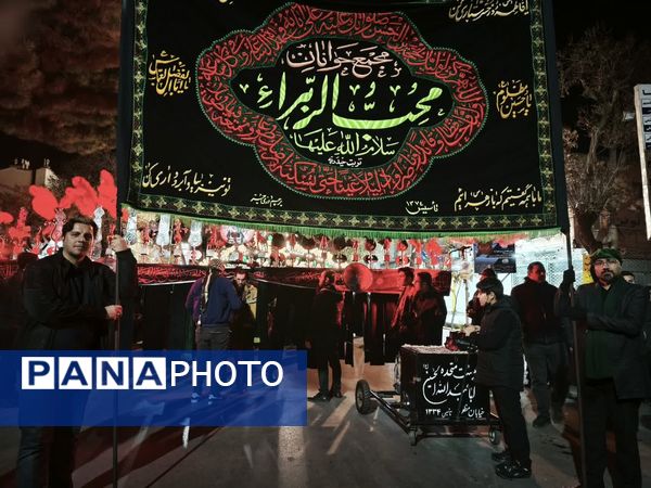 نغمه‌های محزون در سوگ بانوی آسمانی 