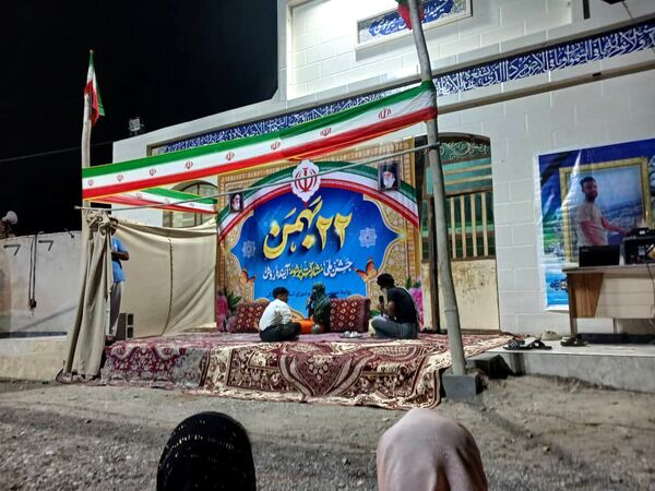 راهپیمایی ۲۲ بهمن در شهر شمیل بندرعباس