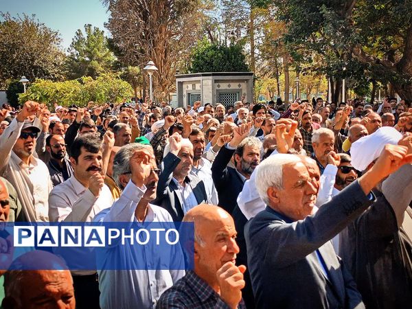 راهپیمایی بشارت نصر در کاشمر 