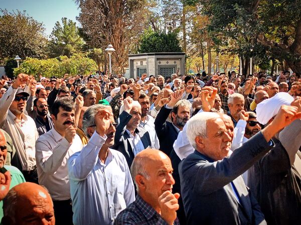 راهپیمایی بشارت نصر در کاشمر 