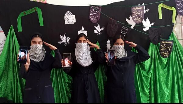 گرامیداشت مقام والای حضرت زهرا (س) در دبیرستان آسیه رضوان