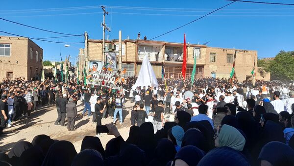 عزاداری عاشورا در روستای برزنون