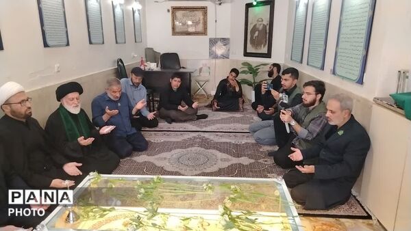 گلباران مزار شهید شیخ فضل الله نوری در قم
