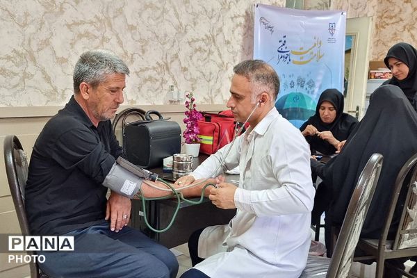 استقرار ایستگاه سلامت در اداره آموزش و پرورش کهریزک 
