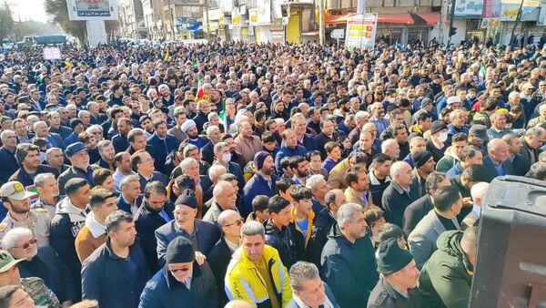 راهپیمایی عظیم 22 بهمن در شهرستان مرزی پارس آباد 