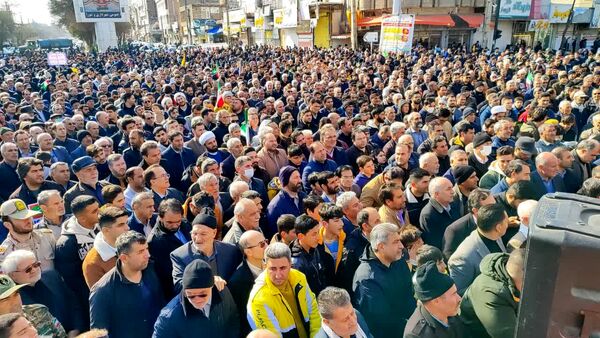 راهپیمایی عظیم 22 بهمن در شهرستان مرزی پارس آباد 