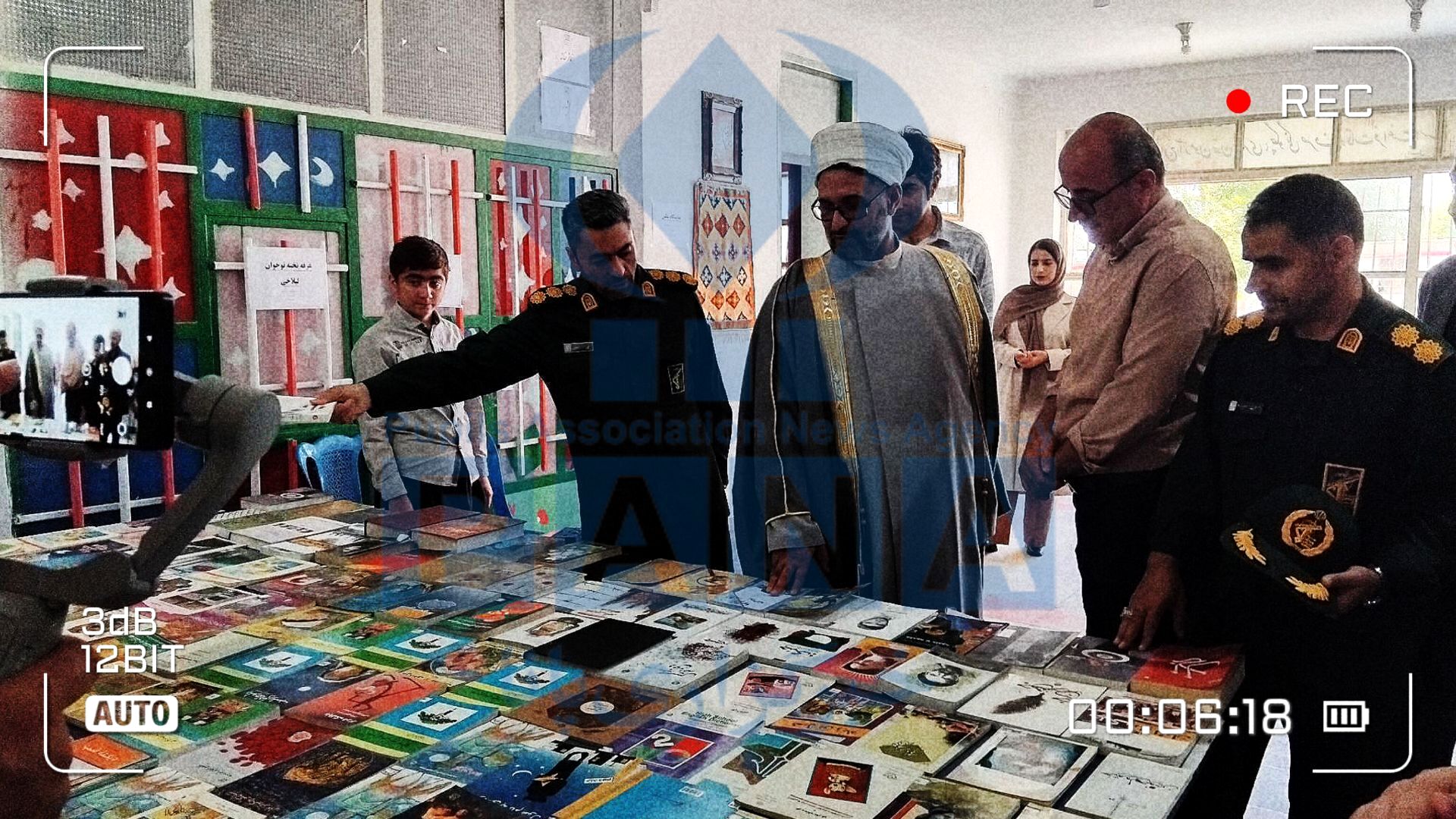 افتتاح اتاق خبرگزاری پانا و نخستین نمایشگاه عکس دانش‌آموزی در دهگلان