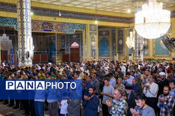 نماز عید قربان در مسجد مقدس جمکران