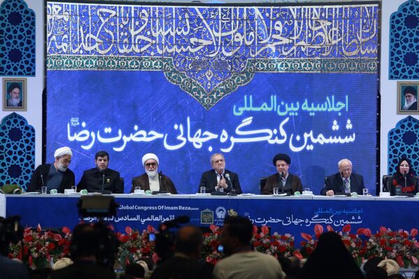 اجلاسیه بین الملی ششمین کنگره جهانی حضرت رضا(ع) در مشهد
