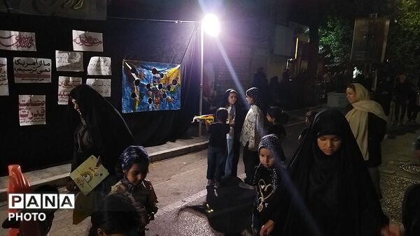 موکب بسیج دانشجویی دانشگاه فرهنگیان در صد و بیست و هشتمین شب 