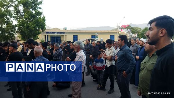 مردم ماهان عزادار رئیس‌جمهور شهید