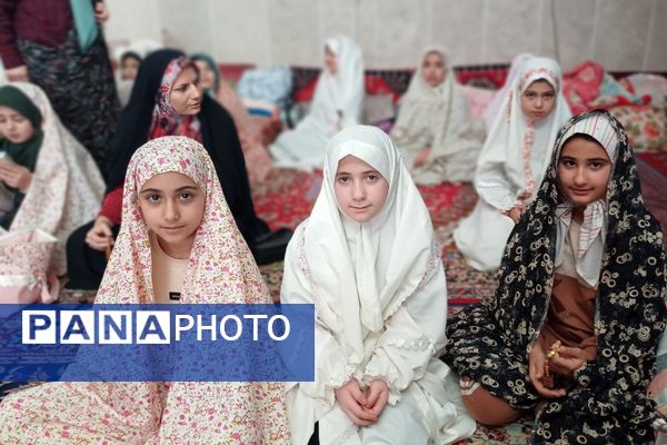 اولین روز  اعتکاف دختران شهرستان جاجرم 