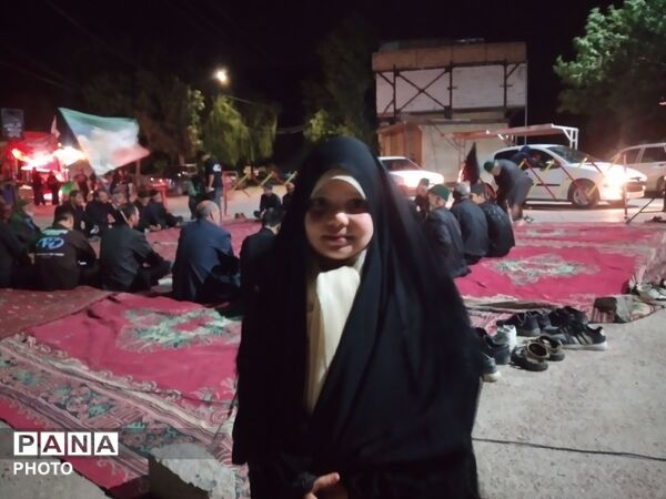 شب عاشورا به نام  و یادحسین در شهر بار