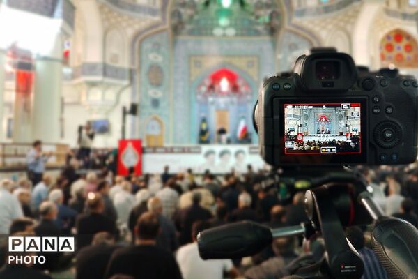 مراسم گرامیداشت رهبر شهید انقلاب در بارگاه ملکوتی حضرت عبدالعظیم حسنی (ع)