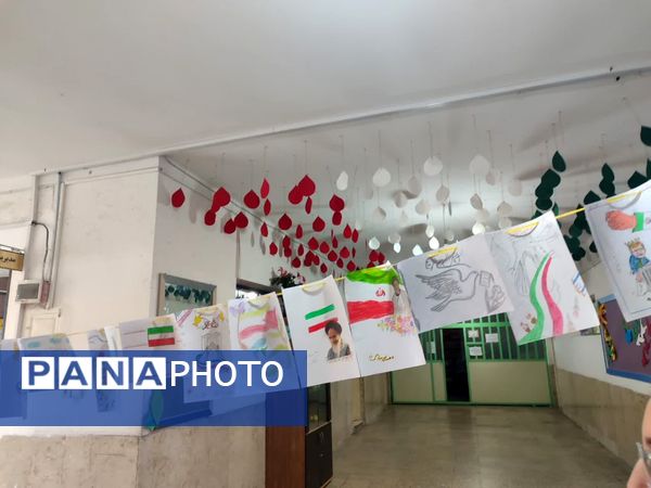 دهه فجر و طلوع هنر در دبستان مینوی خرد