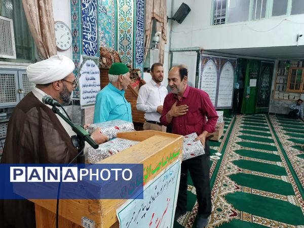 جشن میلاد حضرت محمد(ص) در مسجد صاحب الزمان آشخانه