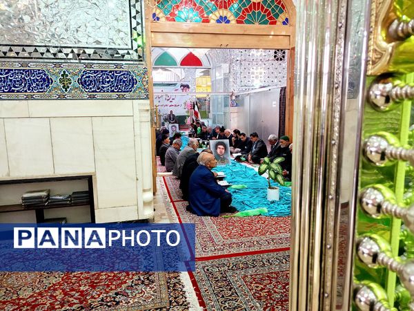 غبارروبی مزار امامزاده سید حمزه کاشمر 