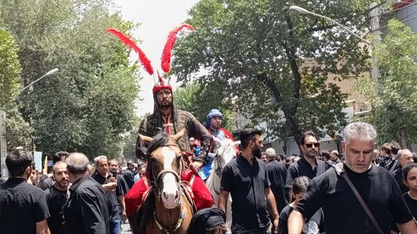 دارالشهدای تهران در سوگ سیدالشهدا(ع) به عزا نشست